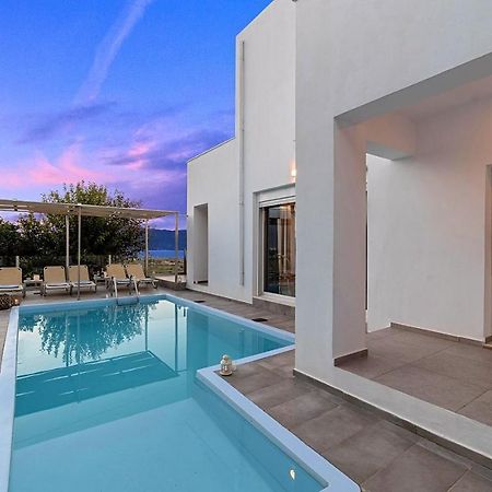 Cretan Sunset Villa Heated Pool Dhrámia Eksteriør bilde
