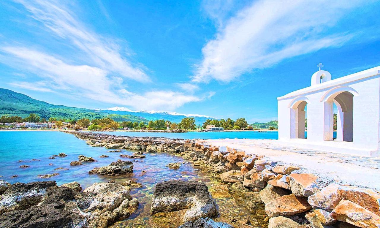 Cretan Sunset Villa Heated Pool Dhrámia Eksteriør bilde